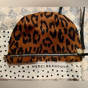 Clare V Grande Fanny-Leopard